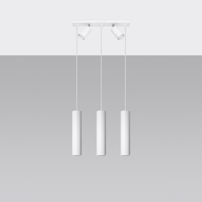 Hängeleuchte Ring 3-flammig Weiß – Klar & Zeitlos-Leuchtezauber