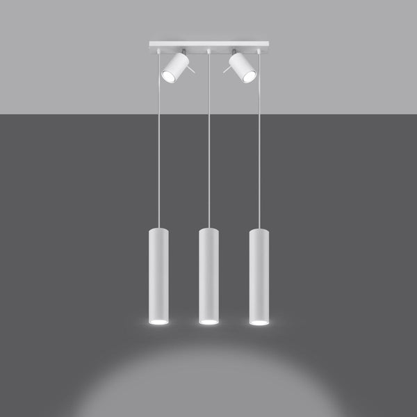 Hängeleuchte Ring 3-flammig Weiß – Klar & Zeitlos-Leuchtezauber