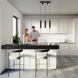 Hängeleuchte Ring 3-flammig Schwarz – Modern & Minimal-Leuchtezauber