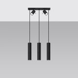 Hängeleuchte Ring 3-flammig Schwarz – Modern & Minimal-Leuchtezauber