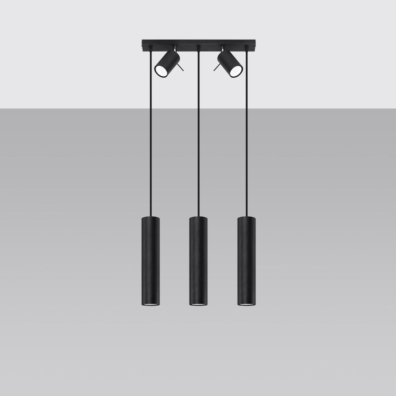 Hängeleuchte Ring 3-flammig Schwarz – Modern & Minimal-Leuchtezauber