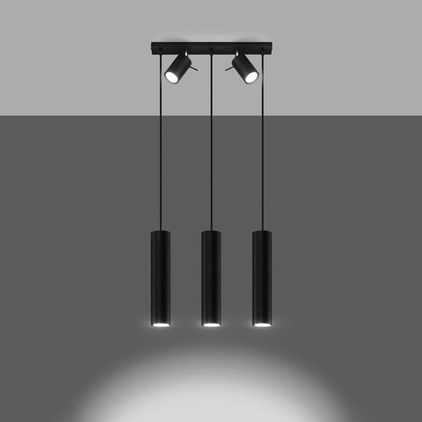 Hängeleuchte Ring 3-flammig Schwarz – Modern & Minimal-Leuchtezauber