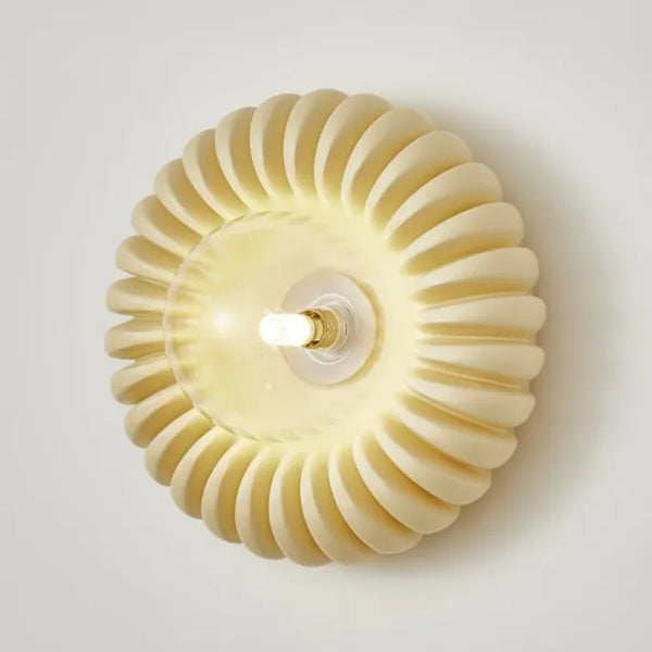 Moderne kreative Schlafzimmer-Wandlampe aus Kunstharz-Leuchtezauber