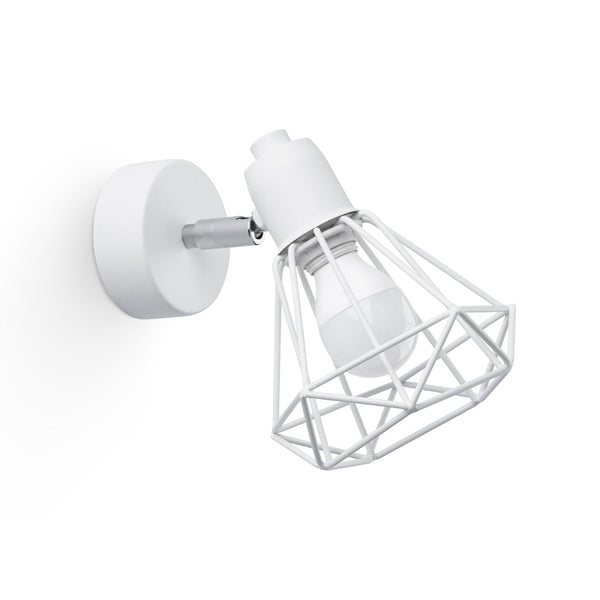 Led Wandleuchte Artemis 1 Weiß Metall Modern Design-Leuchtezauber