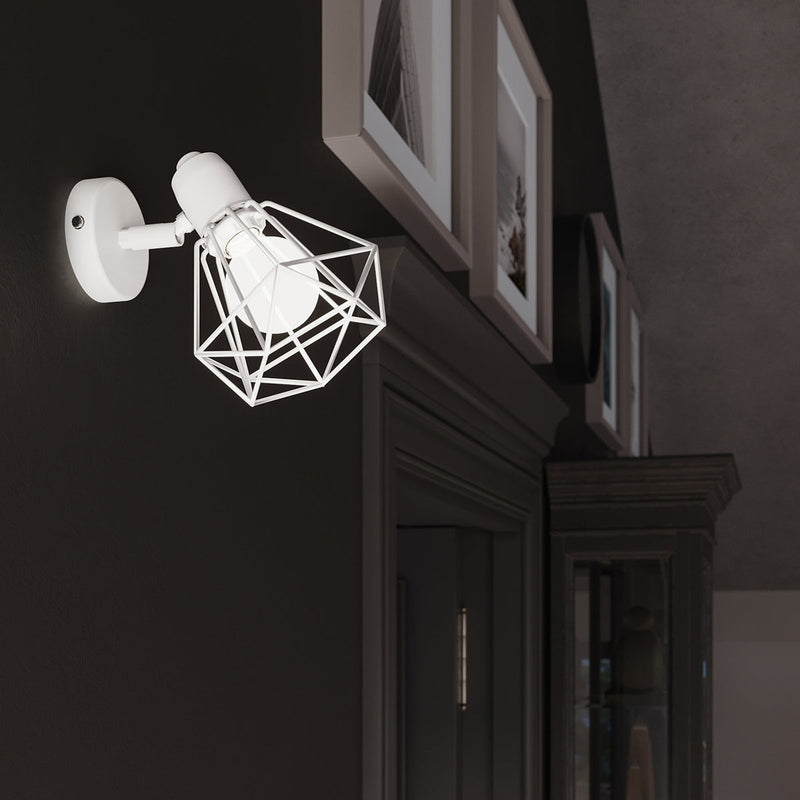 Led Wandleuchte Artemis 1 Weiß Metall Modern Design-Leuchtezauber
