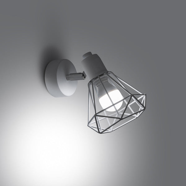 Led Wandleuchte Artemis 1 Weiß Metall Modern Design-Leuchtezauber