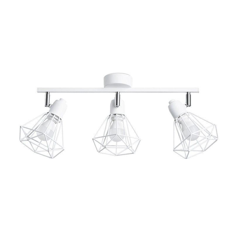 Deckenleuchte Artemis 3 Weiß Elegante 3-Flammige Deckenlampe Mit Schwenkbaren Köpfen-Leuchtezauber
