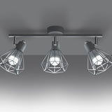 Deckenleuchte Artemis 3 Weiß Elegante 3-Flammige Deckenlampe Mit Schwenkbaren Köpfen-Leuchtezauber