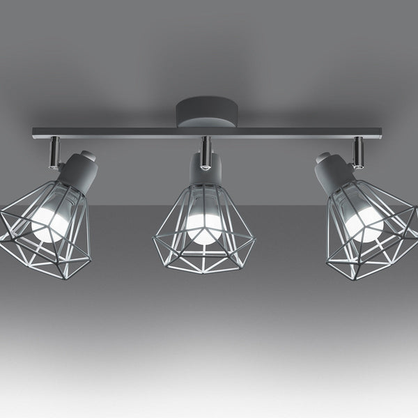 Deckenleuchte Artemis 3 Weiß Elegante 3-Flammige Deckenlampe Mit Schwenkbaren Köpfen-Leuchtezauber