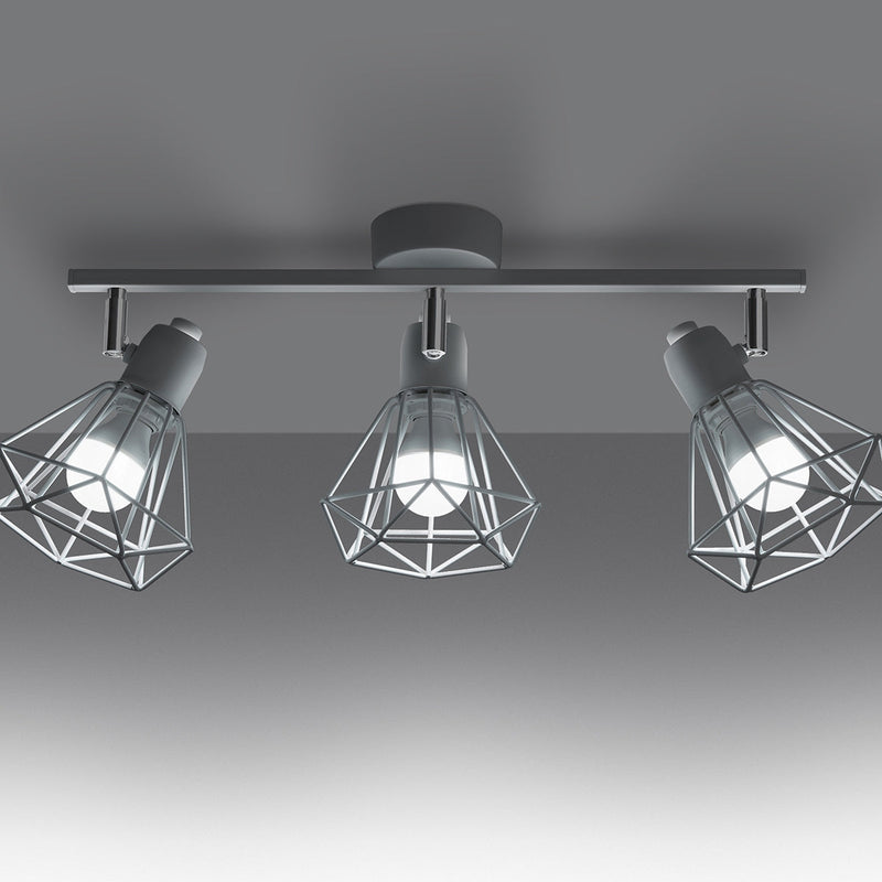 Deckenleuchte Artemis 3 Weiß Elegante 3-Flammige Deckenlampe Mit Schwenkbaren Köpfen-Leuchtezauber