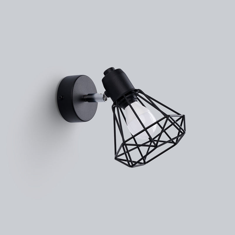 Led Wandleuchte Artemis 1 Schwarz Modernes Design-Leuchtezauber