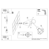 Wandleuchte Artemis 1S Schwarz Led Metall Design Modern-Leuchtezauber