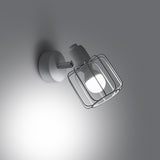 Led Wandleuchte Beluci 1 Weiß Metall Modern Design-Leuchtezauber
