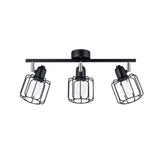 Deckenleuchte Beluci 3 Schwarz Elegante Deckenlampe Mit 3 Leuchtköpfen In Schwarz-Leuchtezauber