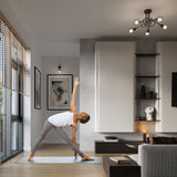 Kronleuchter Beluci 3-flammig Schwarz – Stilvoll & Kompakt-Leuchtezauber