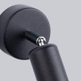 Wandleuchte Fornes 1 Schwarz Modern Led Metall Design-Leuchtezauber