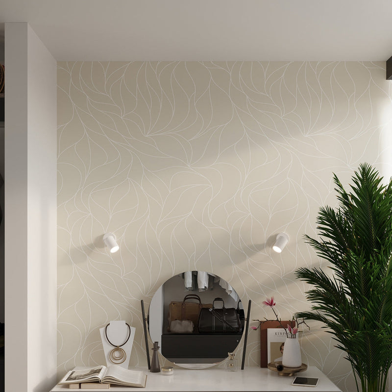 Moderne Led Wandleuchte Lemmi 1 Weiß Metall Design-Leuchtezauber