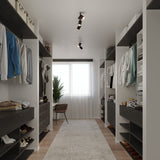 Deckenleuchte Lemmi 2 Schwarz Elegante 2-Flammige Spotleuchte Mit Schwenkbaren Köpfen-Leuchtezauber