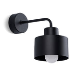 Wandleuchte Savar 1 Schwarz Up-&-Down-Wandlampe – Kompakt & Kontrastreich-Leuchtezauber