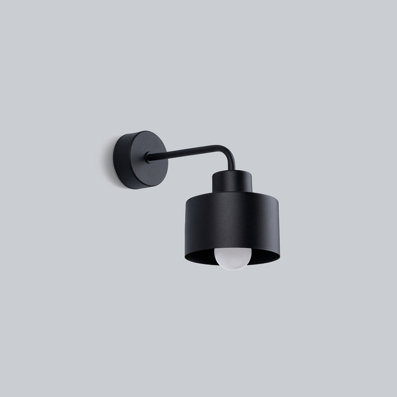 Wandleuchte Savar 1 Schwarz Up-&-Down-Wandlampe – Kompakt & Kontrastreich-Leuchtezauber