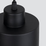 Hängeleuchte Savar 3-flammig Schwarz – Industrieller Look-Leuchtezauber