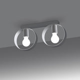 Deckenleuchte Titran 2 Weiß Stilvolle 2-Flammige Deckenleuchte In Mattem Weiß-Leuchtezauber