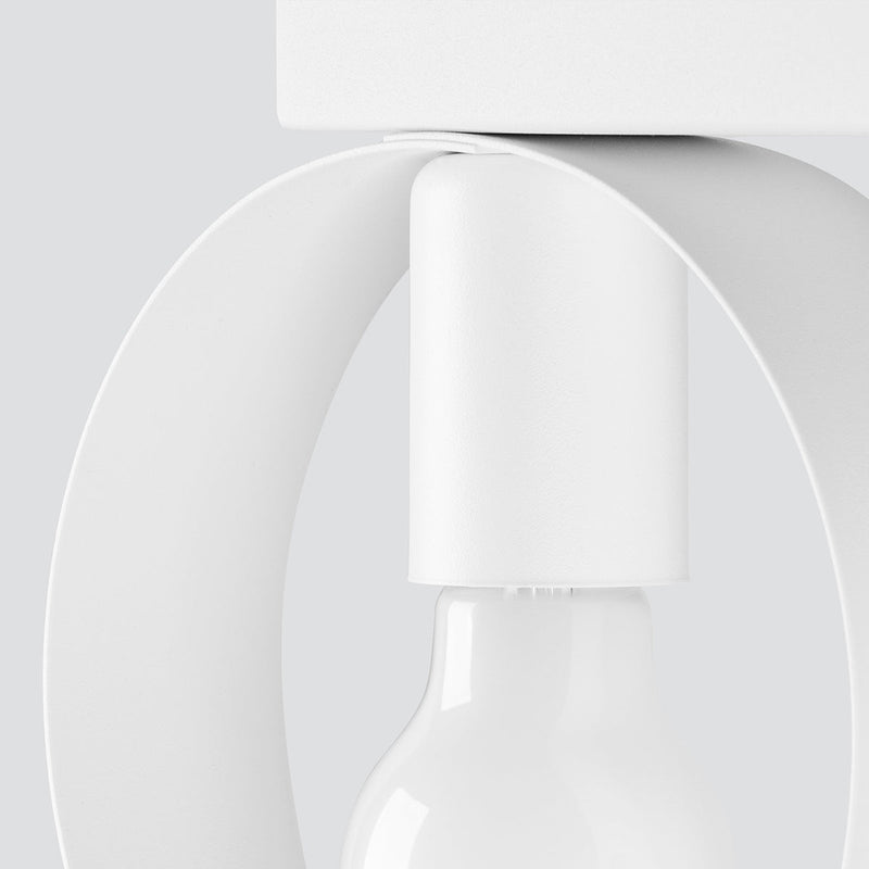 Deckenleuchte Titran 2 Weiß Stilvolle 2-Flammige Deckenleuchte In Mattem Weiß-Leuchtezauber