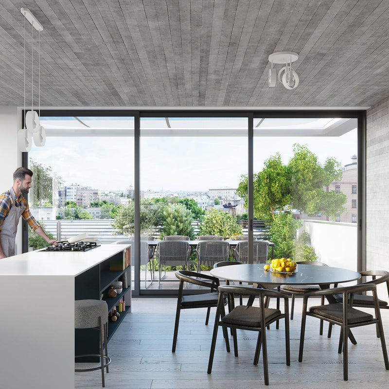 Deckenleuchte Titran 3 Weiß Moderne 3-Flammige Lampe Mit Zylindrischem Design-Leuchtezauber