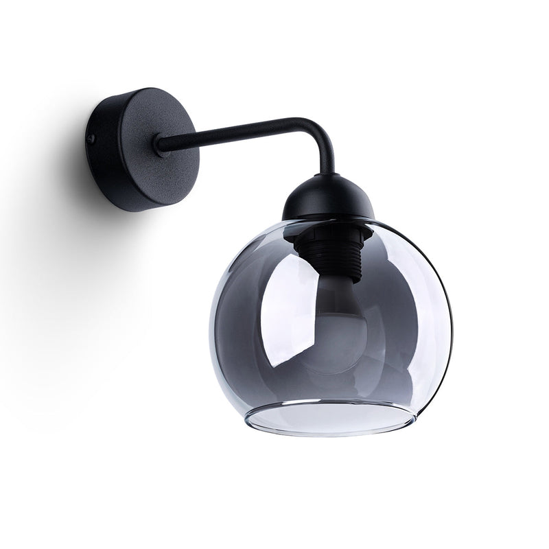 Led Wandleuchte Lagos 2 Schwarz Modernes Metall Design-Leuchtezauber