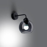 Led Wandleuchte Lagos 2 Schwarz Modernes Metall Design-Leuchtezauber