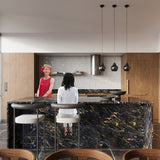 Kronleuchter Alino 3-flammig Schwarz – Geometrisch & Modern-Leuchtezauber