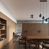 Kronleuchter Alino 3-flammig Schwarz – Geometrisch & Modern-Leuchtezauber