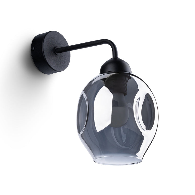 Wandleuchte Fillan 1 Schwarz Schlichte Schwarze Wandlampe – Modern & Funktional-Leuchtezauber