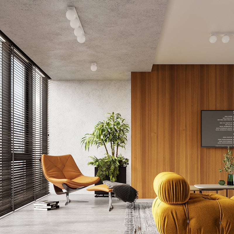 Deckenleuchte Yoli 1 Weiß Kompakte 1-Flammige Leuchte In Zeitlosem Design-Leuchtezauber