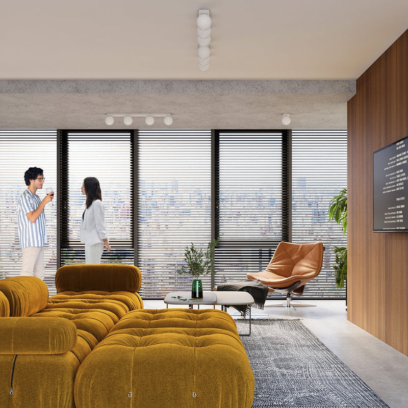 Deckenleuchte Yoli 1 Weiß Kompakte 1-Flammige Leuchte In Zeitlosem Design-Leuchtezauber