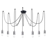 Kronleuchter Neso 7-flammig – Modern & Ausdrucksstark-Leuchtezauber