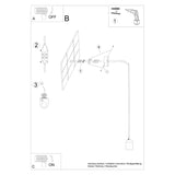 Wandleuchte Neso Minimalistische Schwarze Wandleuchte – Modern & Dezent-Leuchtezauber