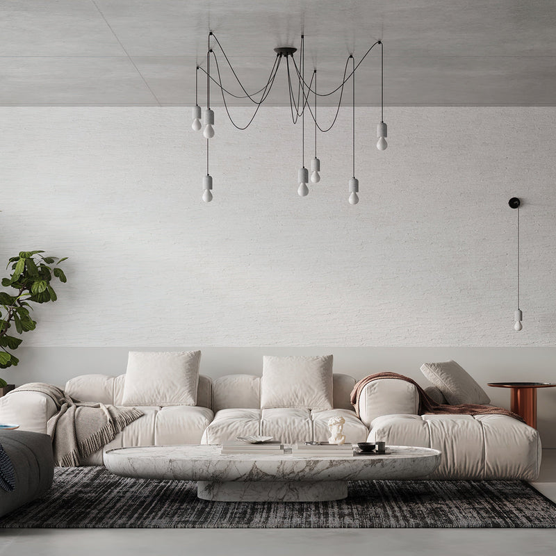 Wandleuchte Neso Minimalistische Schwarze Wandleuchte – Modern & Dezent-Leuchtezauber