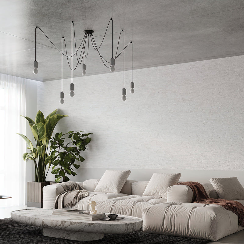 Wandleuchte Neso Minimalistische Schwarze Wandleuchte – Modern & Dezent-Leuchtezauber