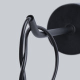 Wandleuchte Neso Minimalistische Schwarze Wandleuchte – Modern & Dezent-Leuchtezauber
