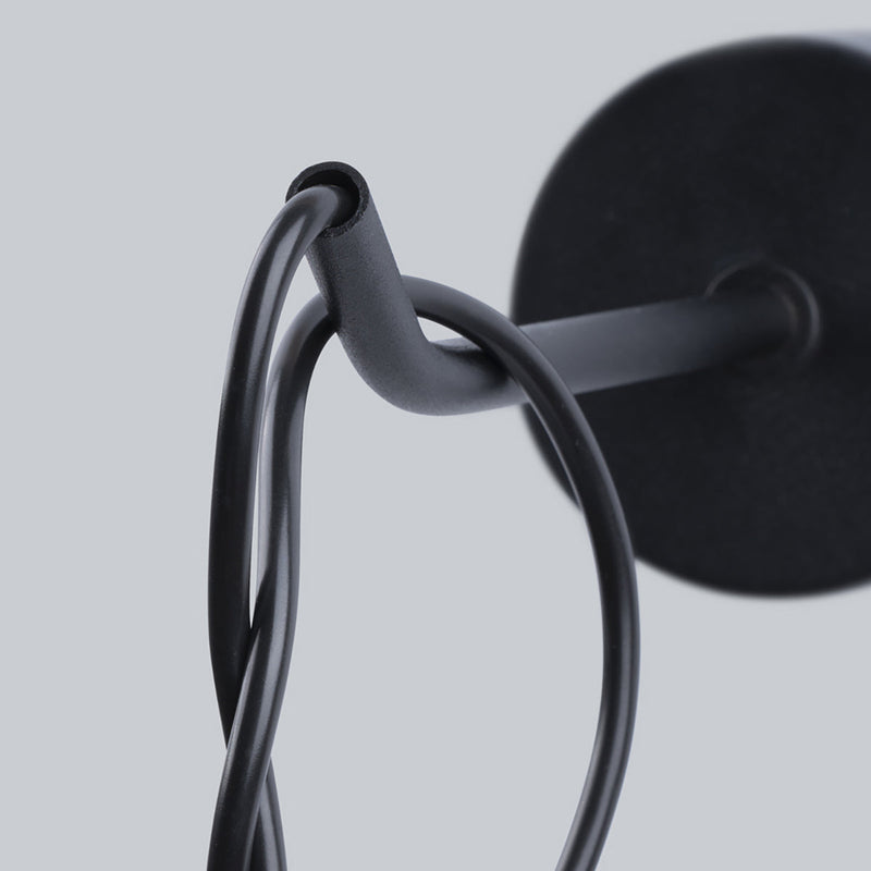 Wandleuchte Neso Minimalistische Schwarze Wandleuchte – Modern & Dezent-Leuchtezauber