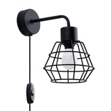 Wandleuchte Suba Schwarz Minimalistische Eleganz-Leuchtezauber