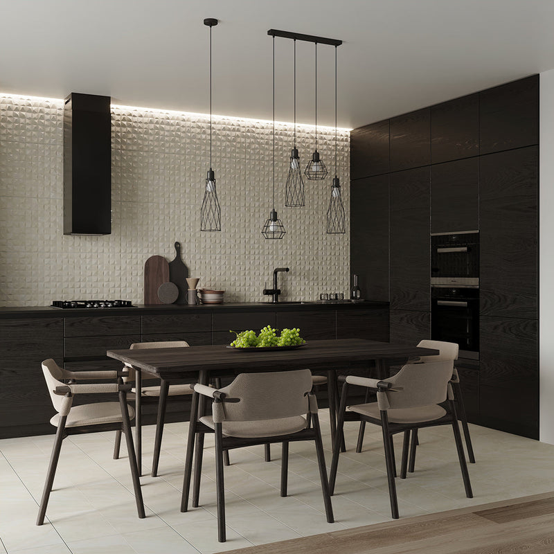Wandleuchte Suba Schwarz Minimalistische Eleganz-Leuchtezauber