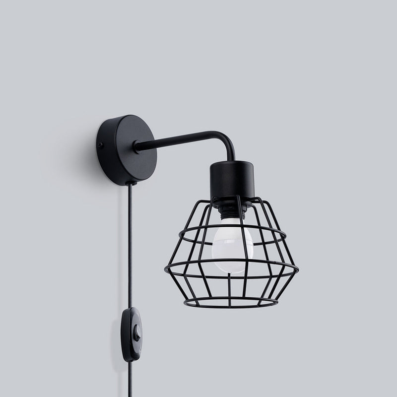 Wandleuchten Suba Schwarz Moderne Schwarze Wandleuchten – Geradlinig & Elegant-Leuchtezauber