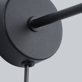 Wandleuchte Suba Schwarz Minimalistische Eleganz-Leuchtezauber