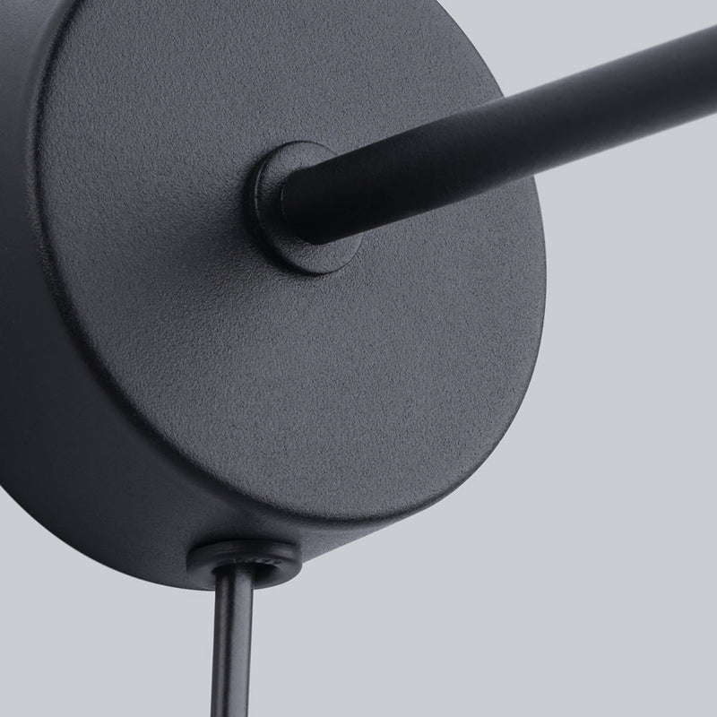 Wandleuchte Suba Schwarz Minimalistische Eleganz-Leuchtezauber