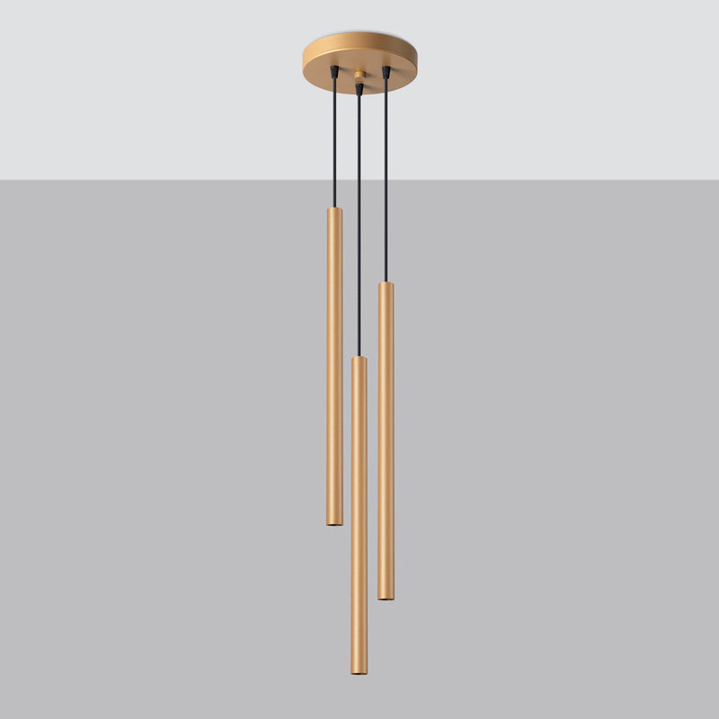 Pendelleuchte Pastelo 3-flammig P Golden – Modern & Luxuriös-Leuchtezauber
