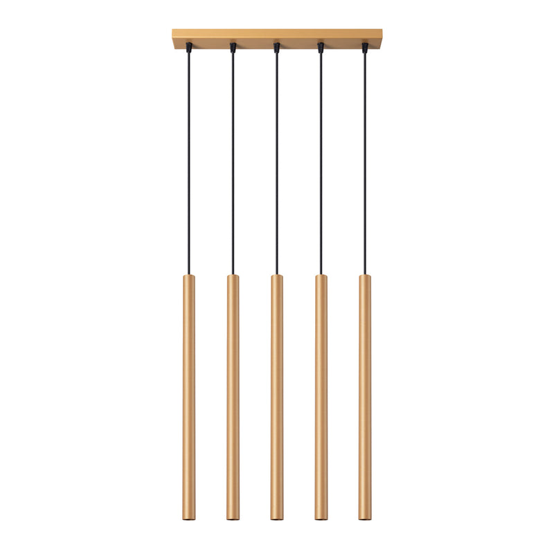 Pendelleuchte Pastelo 5-flammig L Golden – Glamourös & Elegant-Leuchtezauber