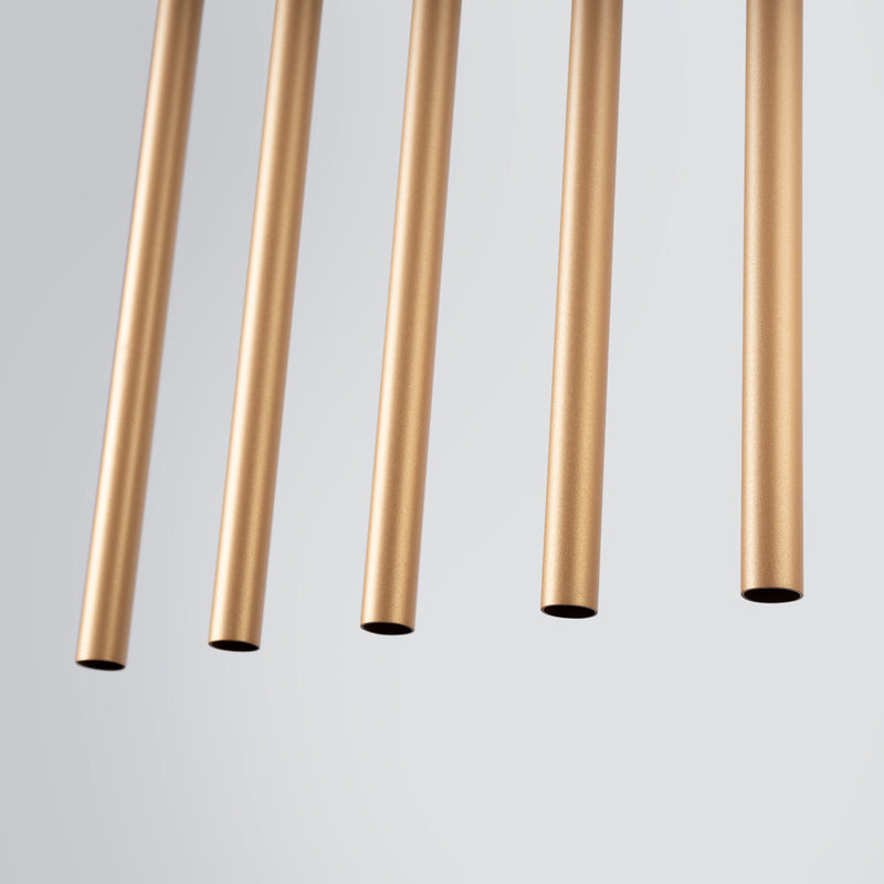 Pendelleuchte Pastelo 5-flammig L Golden – Glamourös & Elegant-Leuchtezauber