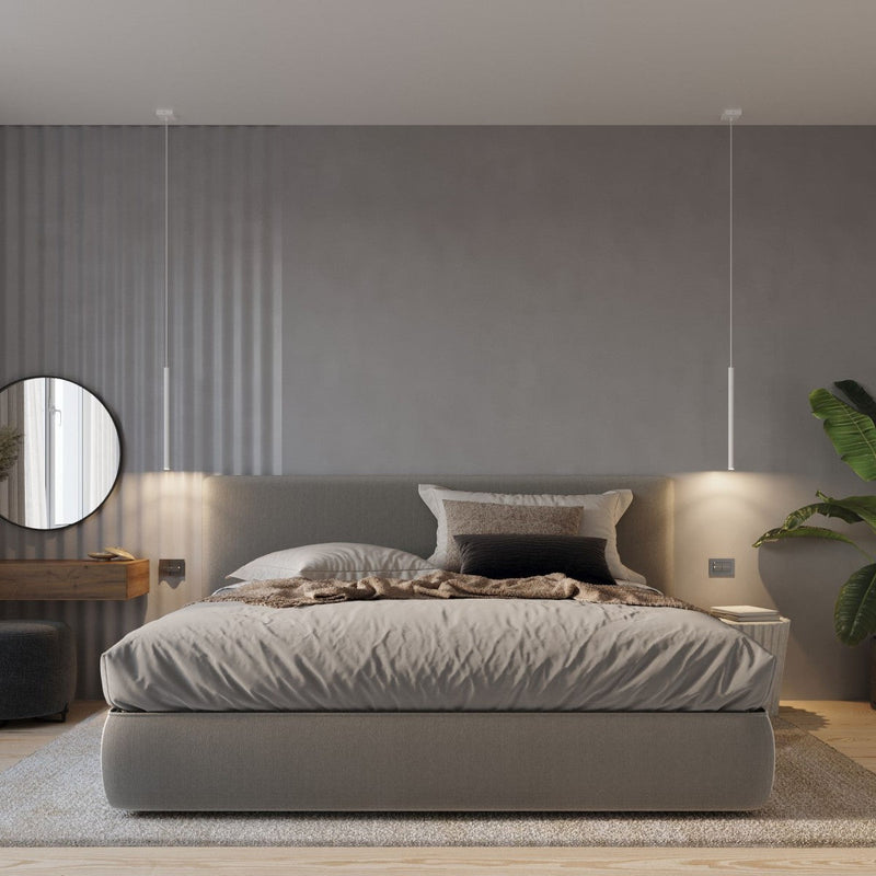 Pendelleuchte Pastelo 5-flammig P Weiß – Minimalistisches Design-Leuchtezauber